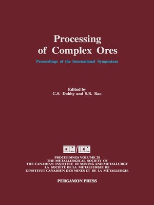 cover image of Processing of Complex Ores